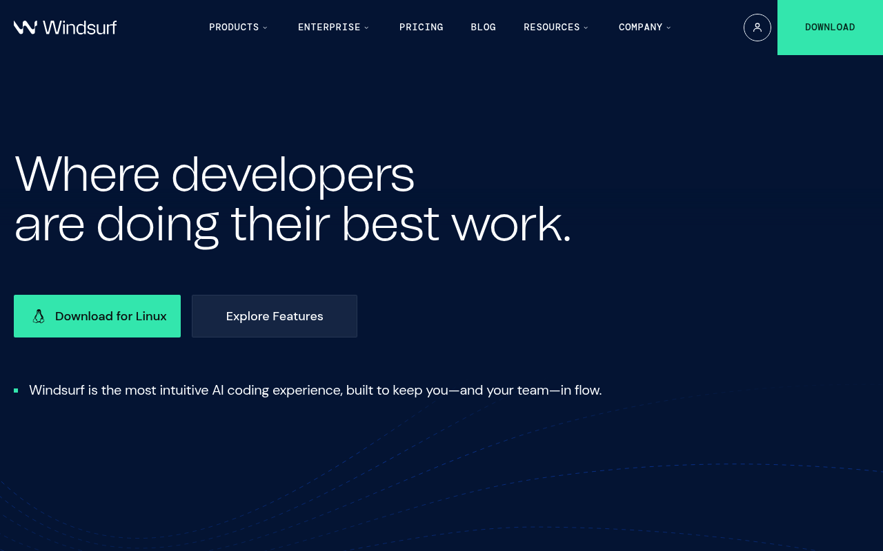 Captura de pantalla de Codeium